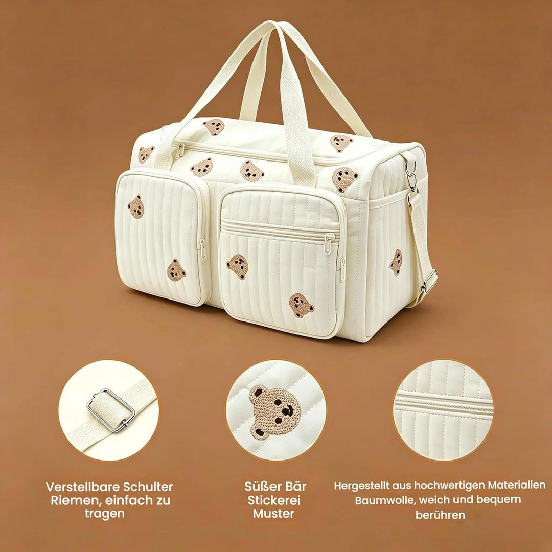 Gross Kliniktasche Geburt 48×26x22 cm Kinderwagen Tasche Wickeltasche Organizer wickelrucksack Reise