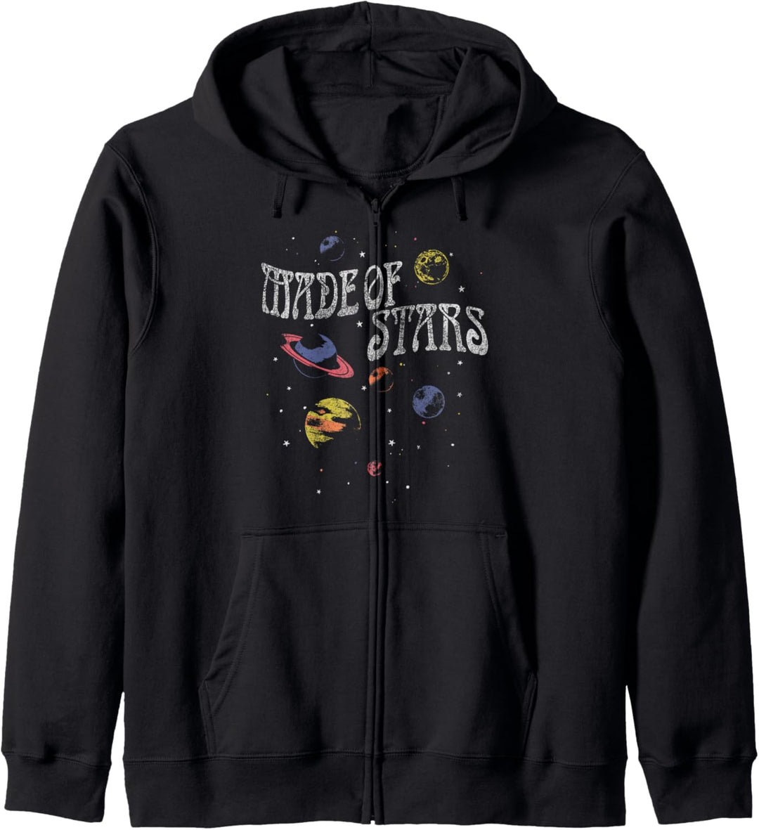Trendy Made Of Stars Vintage Kapuzenjacke