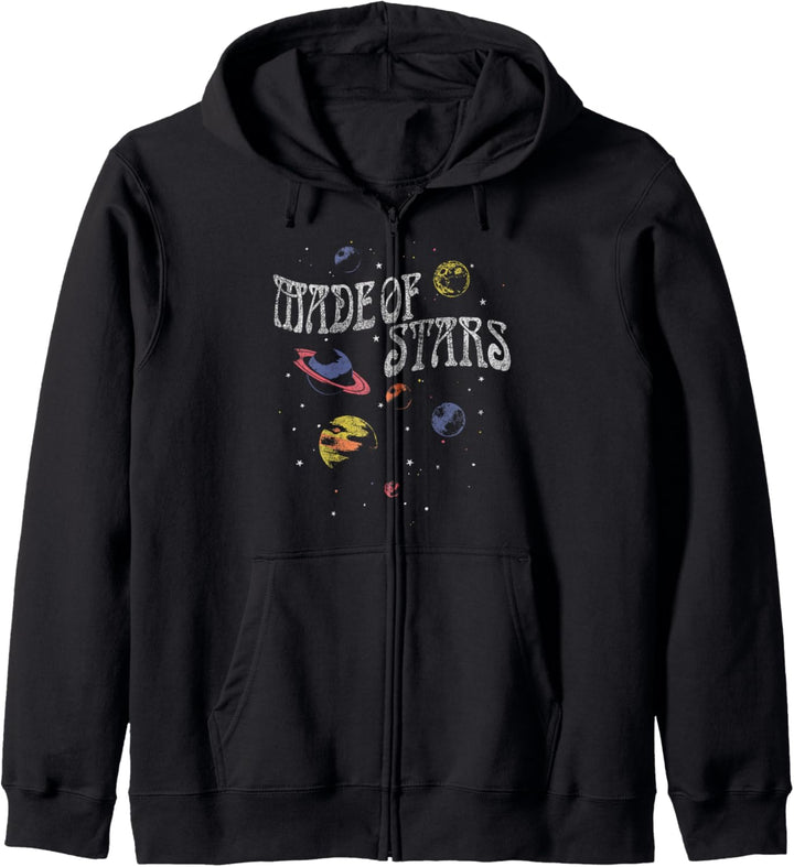 Trendy Made Of Stars Vintage Kapuzenjacke
