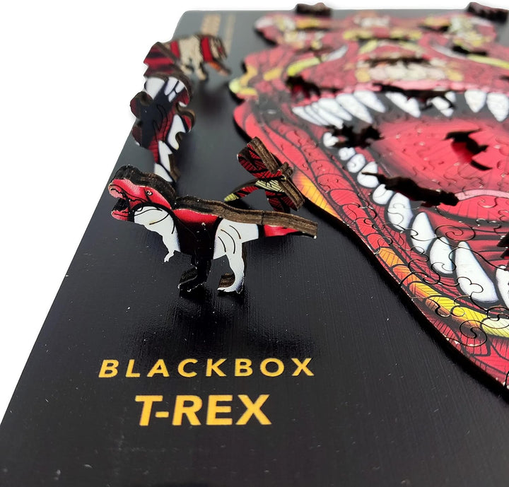 ANIWOOD Holzpuzzle Erwachsene Tieren. Gestanzter Deckel, Lebensgrosse Puzzle-Box. 3 Schwierigkeitsmo