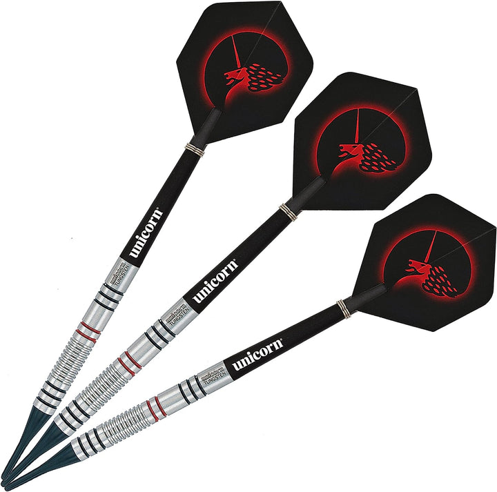 Unicorn Core Plus Wolfram Dart Set 80/60% Wolfram Stahlspitze & Soft Tip 17g bis 27g Unicorn Core Pl