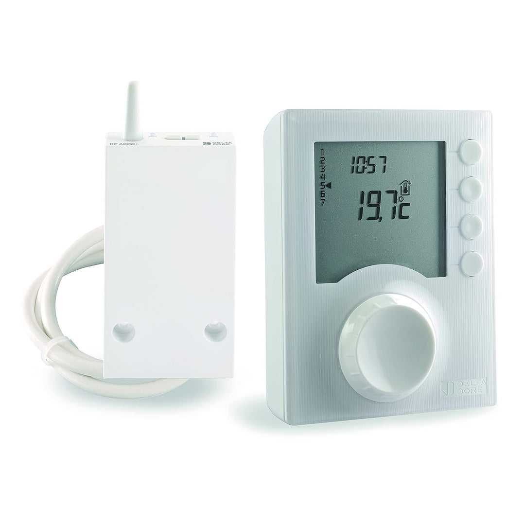 Delta dore 6053073 Tybox 137+ Thermostat, weiss