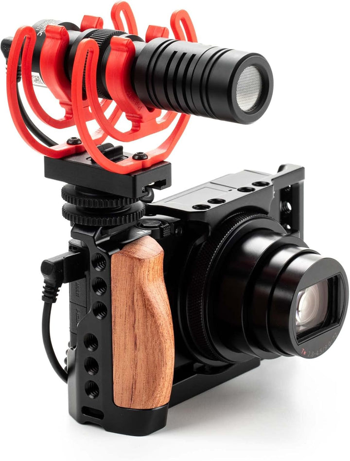 Saramonic Vmic Mini II On-Camera Shotgun Mic for Cameras, Mobile Devices & More with Rycote Shock Mo