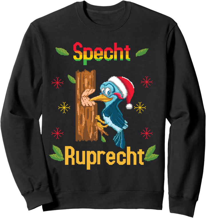 Specht Ruprecht Vogel Knecht Santa Ugly Christmas Sweater Sweatshirt