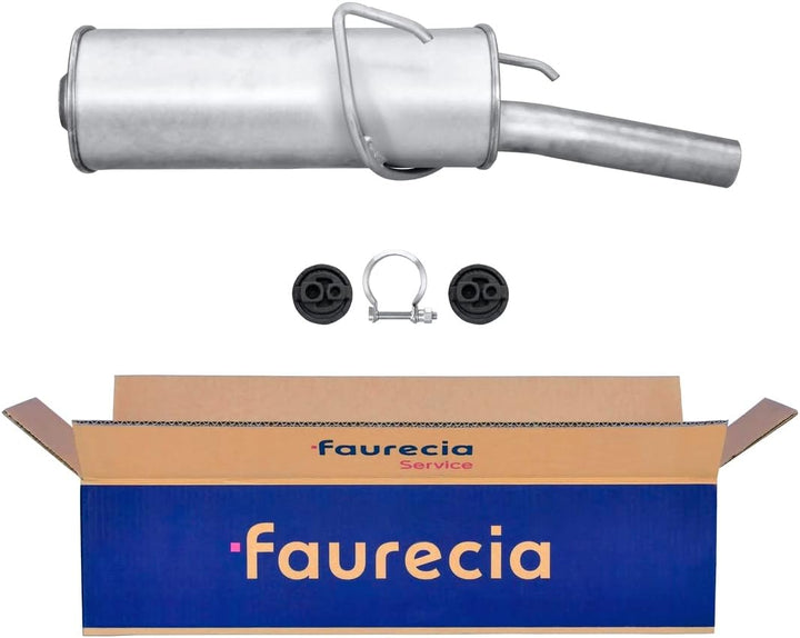 HELLA 8LD 366 032-501 Endschalldämpfer - Easy2Fit® Kit - hinten - einteilig - Set mit Anbauteilen