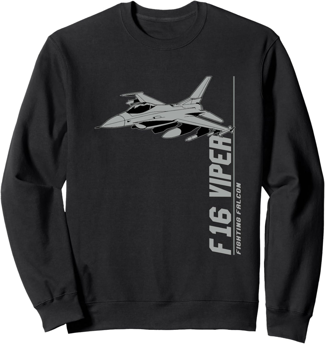 F16 Viper Fighting Falcon Jet Fighters Sweatshirt