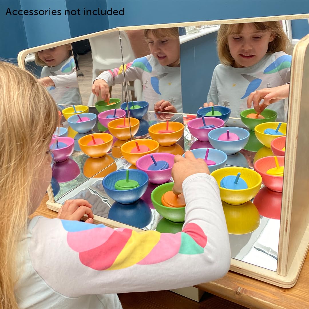TickiT 73448 Wooden Exploratory Mirror