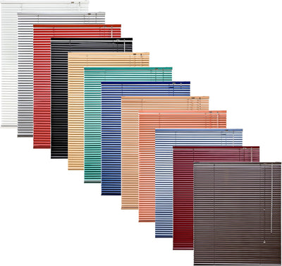 Garduna ALU Jalousie # schwarz 100 x 160cm # - viele Farben & Grössen 100x160cm Schwarz, 100x160cm S