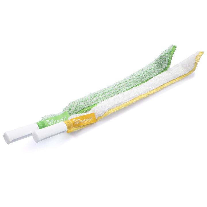Jemako Sprudelbutler-Set, Flaschenbürste für SodaStream Glasflaschen, Reinigungsfaser, Trocknungsfas