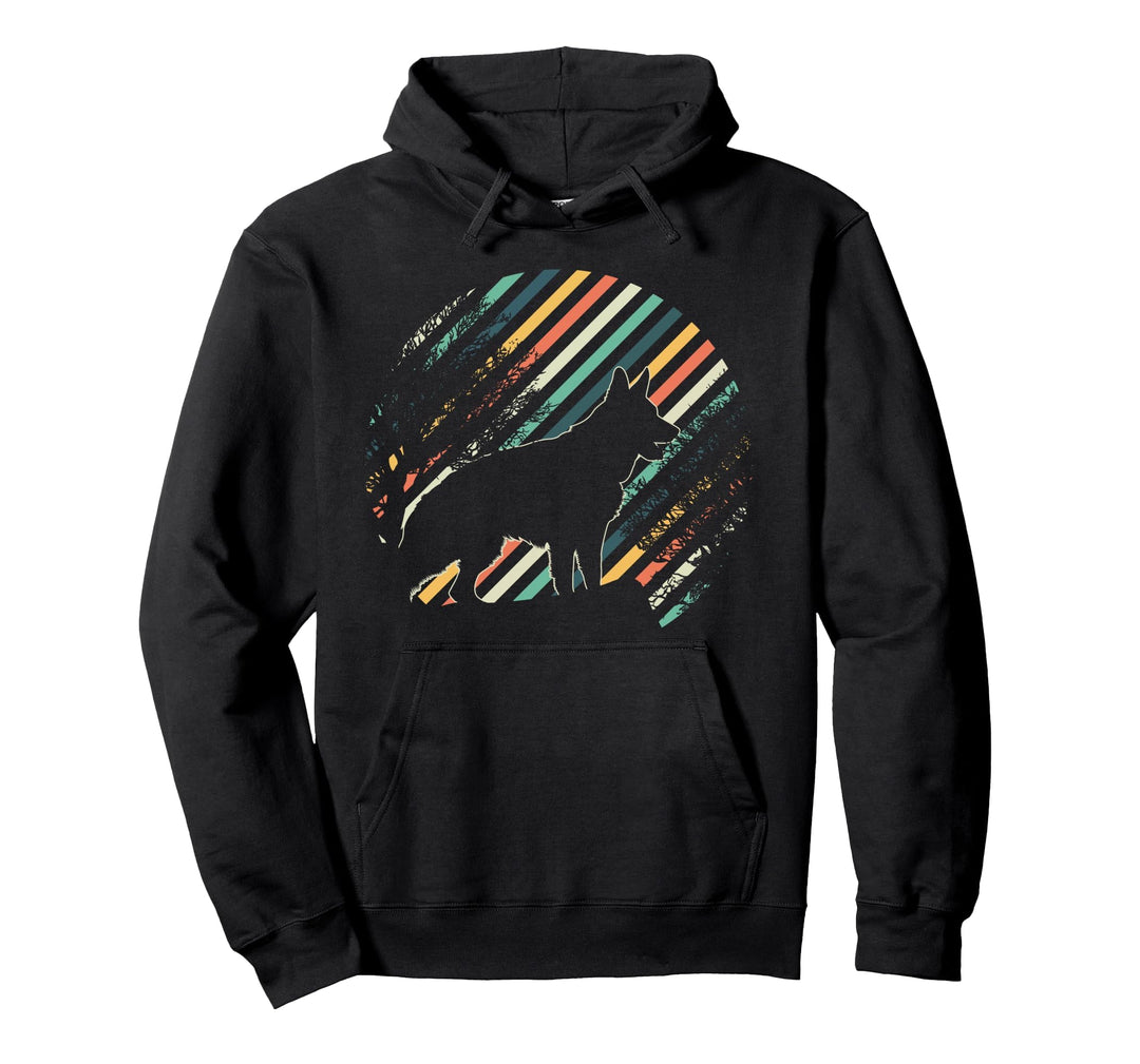Hundebesitzer Geschenk Tiermotiv Deutscher Schäferhund Pullover Hoodie