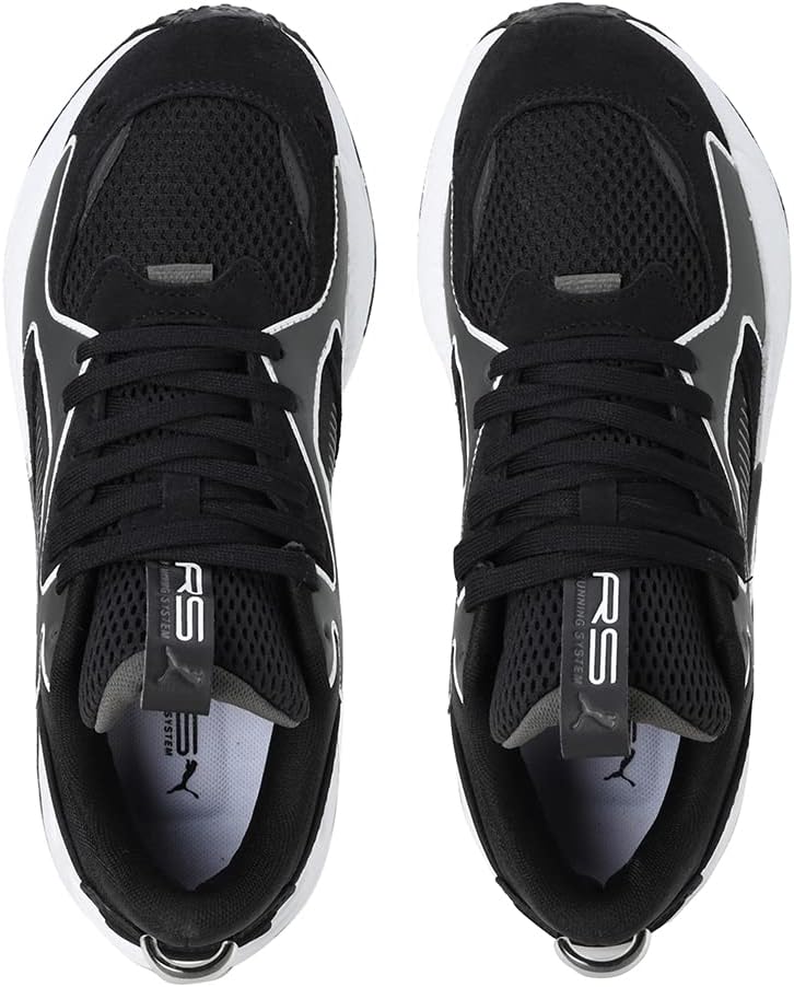 PUMA Unisex Rs-z ReinventionSneaker 44.5 EU Black Dark Shadow White, 44.5 EU Black Dark Shadow White