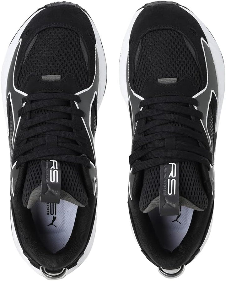 PUMA Unisex Rs-z ReinventionSneaker 44.5 EU Black Dark Shadow White, 44.5 EU Black Dark Shadow White