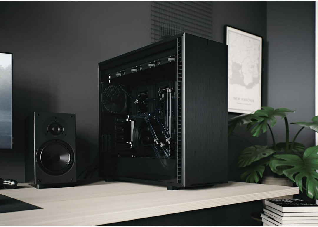 Fractal Design Define 7 XL Black Brushed Aluminum/Steel E-ATX Silent Modular Full Tower Computer Cas
