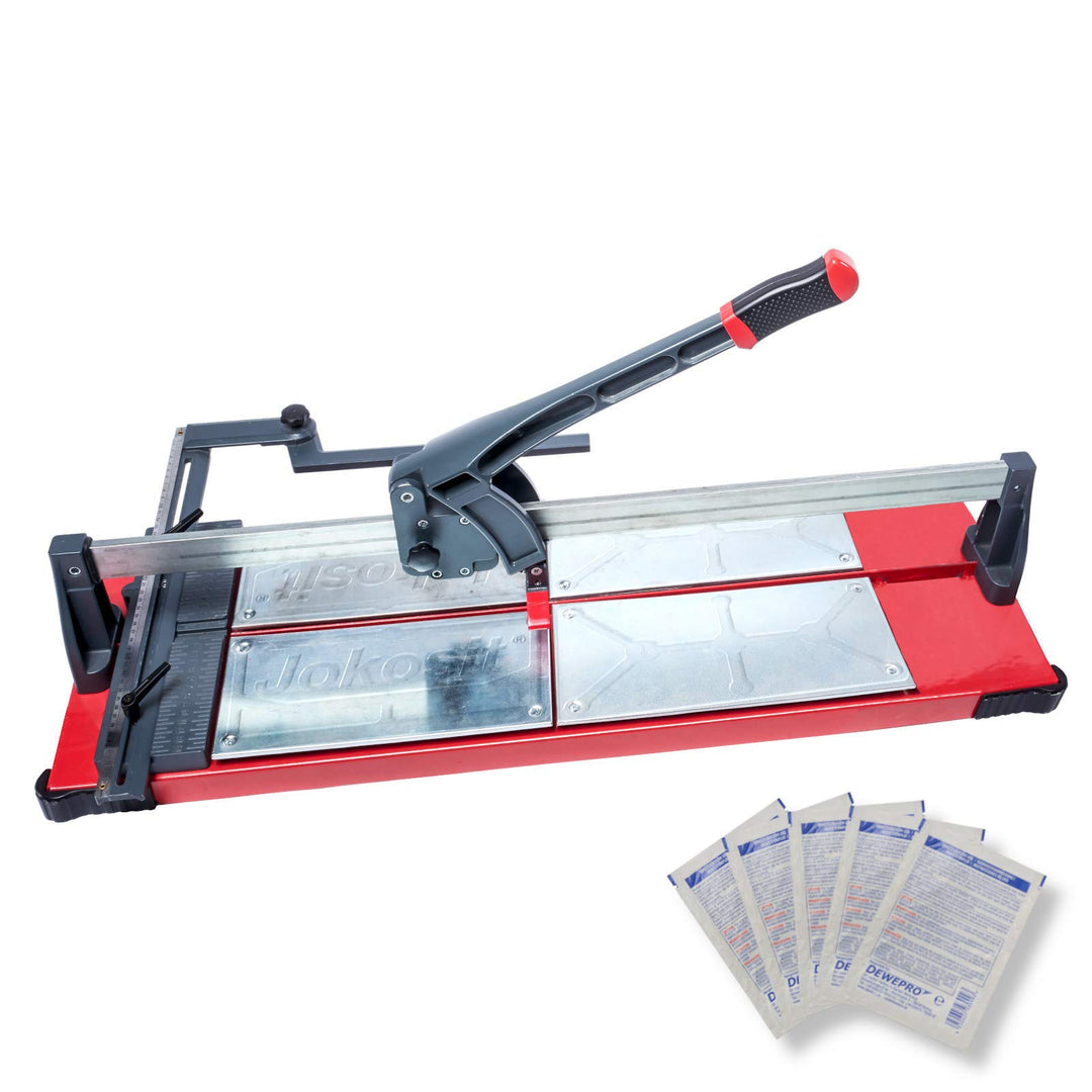 JOKOSIT® Fliesenschneider PROFI-CUT Max 700mm inkl. 5 St. DEWEPRO SingleScrubs
