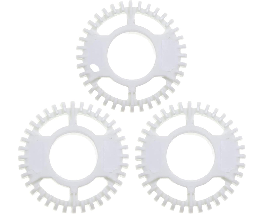 3x Quirl 23128 Weiss für Severin Spuma SM3582 SM3583 SM3585 SM3586 SM3587 SM9495 SM9581 SM9684 SM968