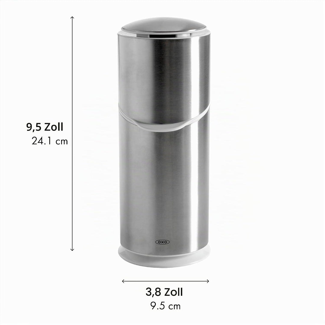 OXO Good Grips Zahnbürsten-Organizer aus Edelstahl, 24 cm 1 9.75 Inch, 1 9.75 Inch