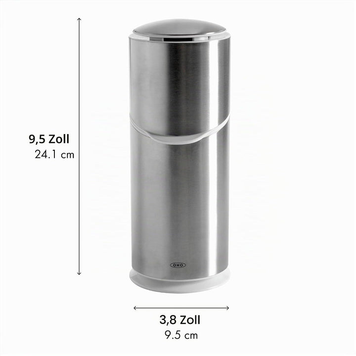 OXO Good Grips Zahnbürsten-Organizer aus Edelstahl, 24 cm 1 9.75 Inch, 1 9.75 Inch