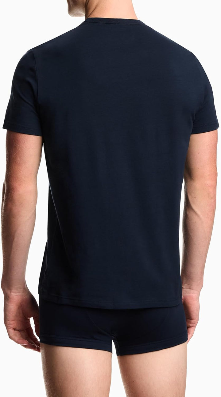 Emporio Armani T-Shirts-kurze Ärmel Herren S Armani Blue/Armani Blue, S Armani Blue/Armani Blue
