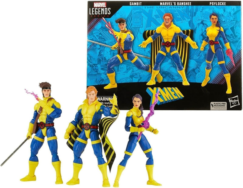 Marvel F7023 Legends Xmen 60 ANV 3 X-Men Figur, Mehrfarbig