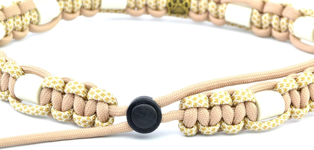 EM-Keramik-Halsband für Hunde &amp; Katzen - Massanfertigung EM-Band Original US-Paracord (61-70 cm, Bei