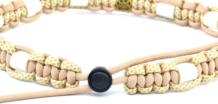 EM-Keramik-Halsband für Hunde &amp; Katzen - Massanfertigung EM-Band Original US-Paracord (61-70 cm, Bei