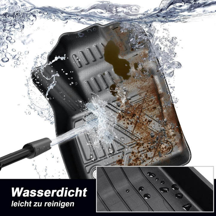 ECOZEN Fussmatten für Volvo XC40 2018-2026(Kraftstoffversion), Original 3D-Scan 3-lagiges TPE Gummim