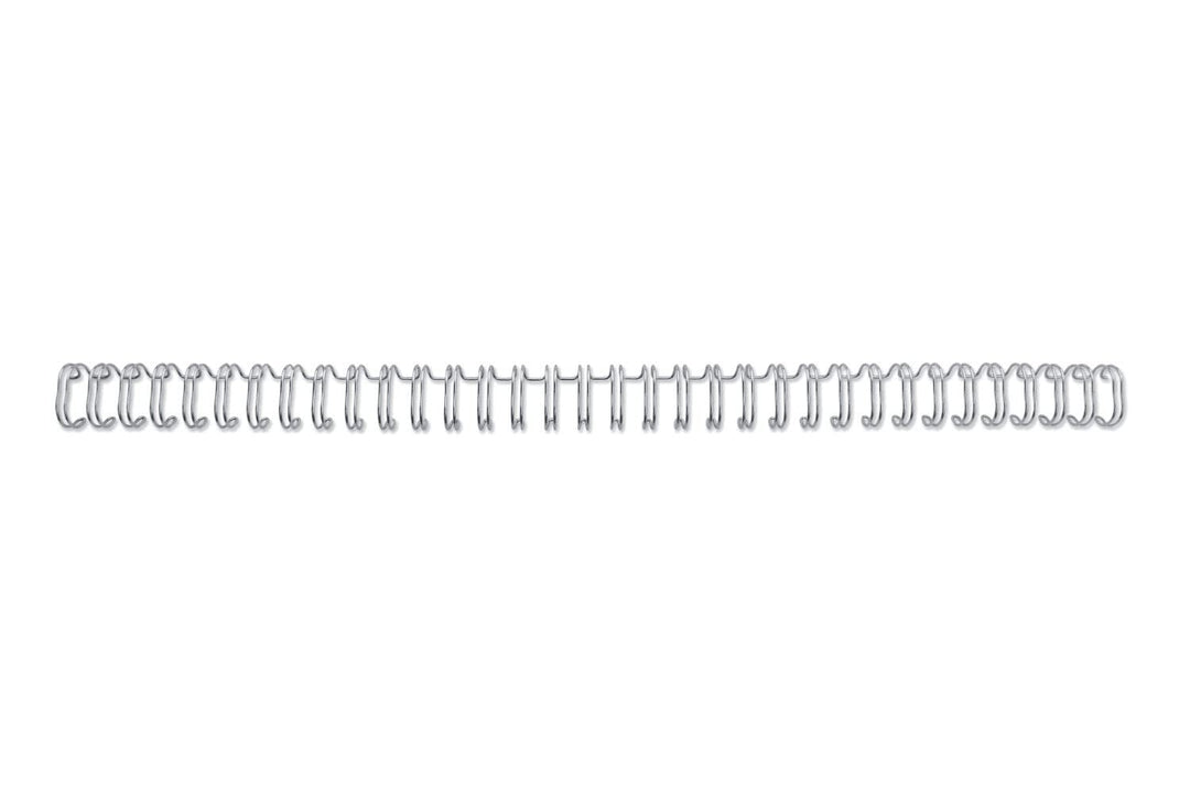WireBind Drahtbinderücken, 100 Stück, 12.5mm,silber silber 12.5mm, silber 12.5mm