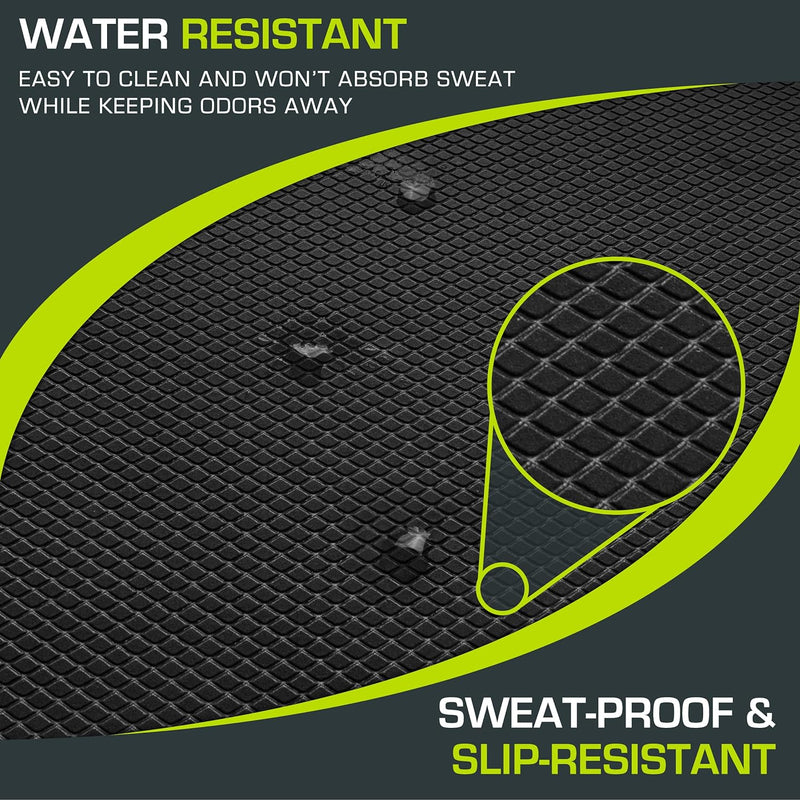 ProsourceFit Exercise Balance Pad, Non-Slip Cushioned Foam Mat & Knee Pad for Fitness and Stability