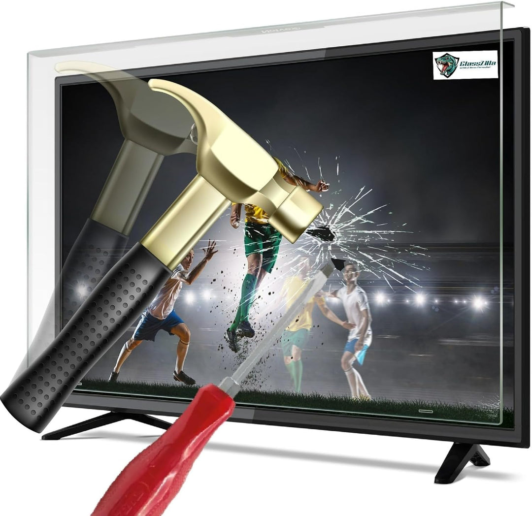 TV Bildschirmschutz 127 Bildschirm (50 Zoll)| Anti-Schaden Bildschirmschutz für Fernseher| TV-Schutz