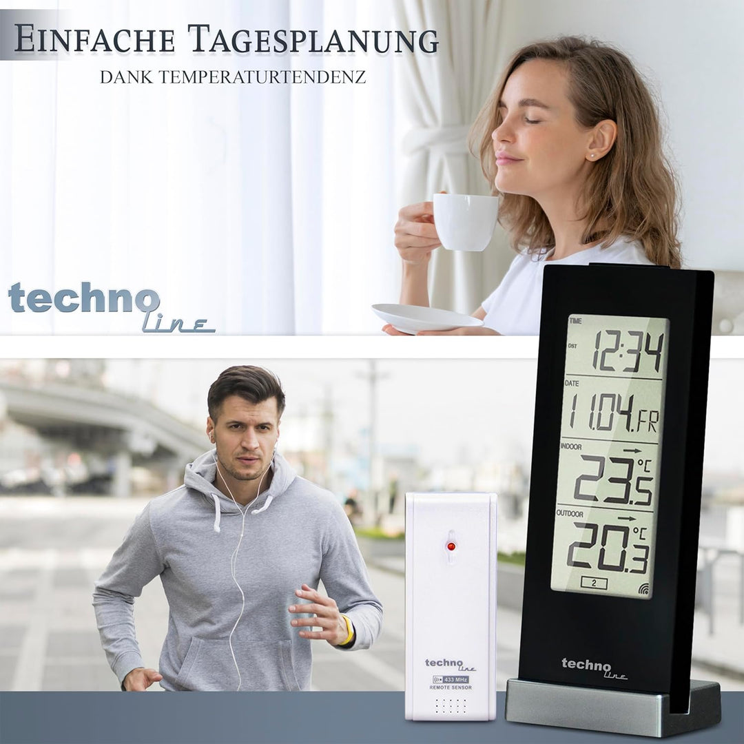 Technotrade Technoline WS 9767 Temperaturstation Single
