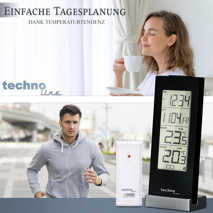 Technotrade Technoline WS 9767 Temperaturstation Single