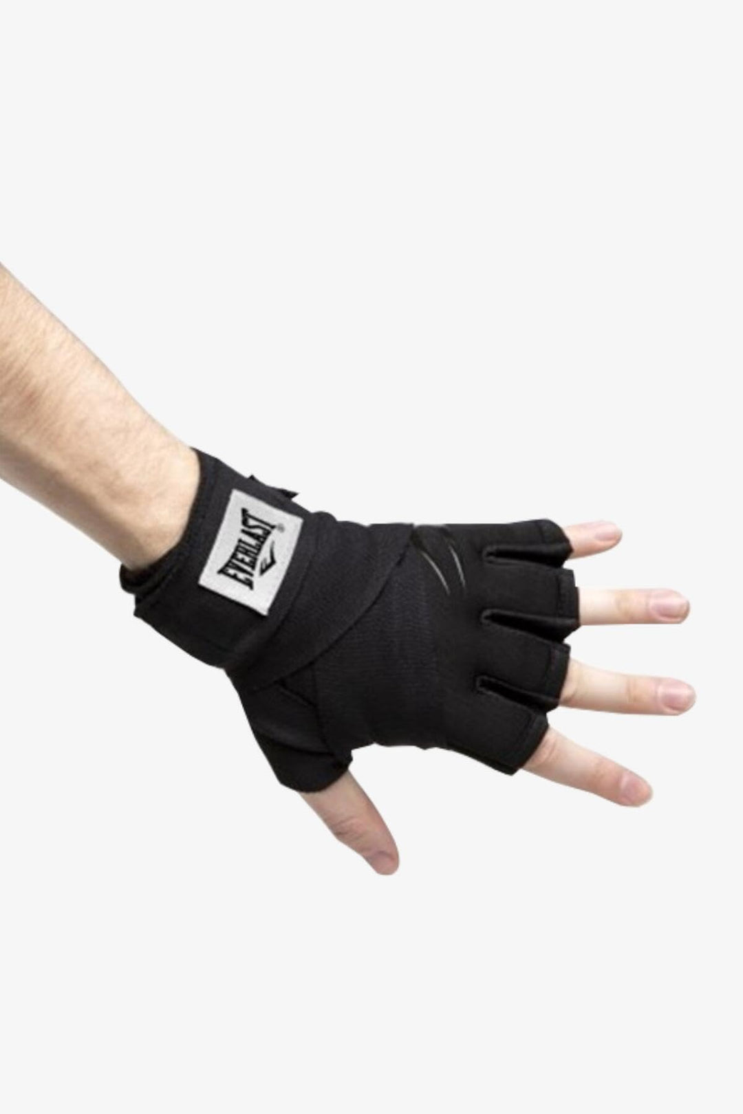 Everlast Unisex - Erwachsene Handbandage Evergel Fastwraps, Schwarz M Schwarz, M Schwarz