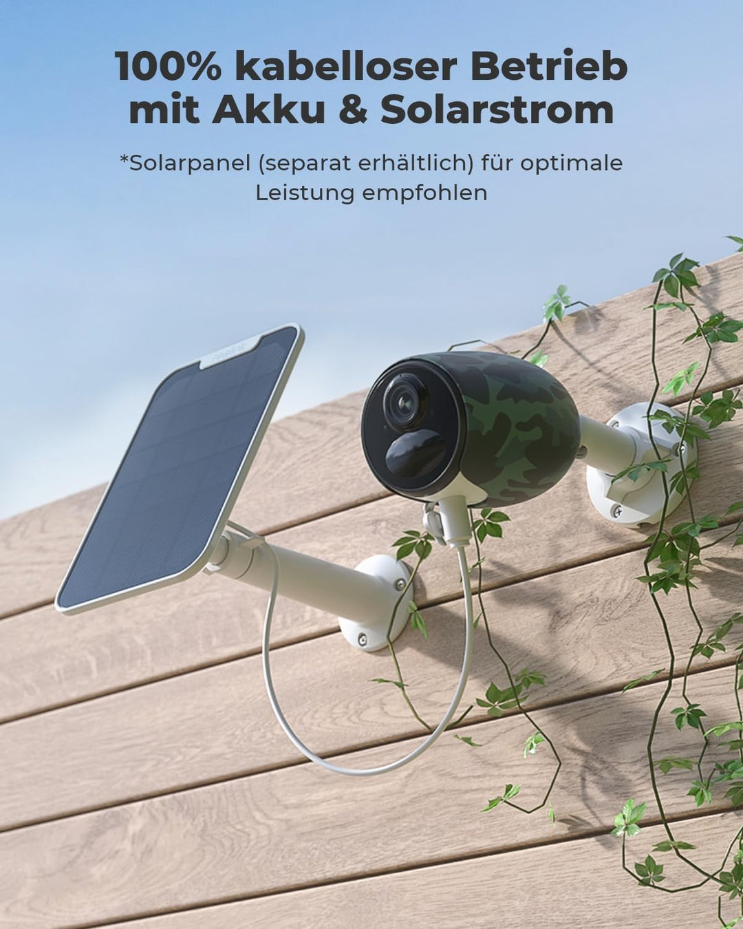 Reolink Go Plus 3G/4G LTE Überwachungskamera Aussen Akku, 2K 4MP HD mit SIM-Kartenslot, Personen-/Au