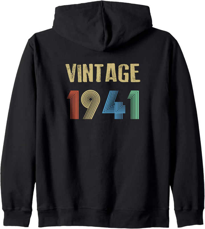 1941 Vintage Geburtstag Kapuzenjacke