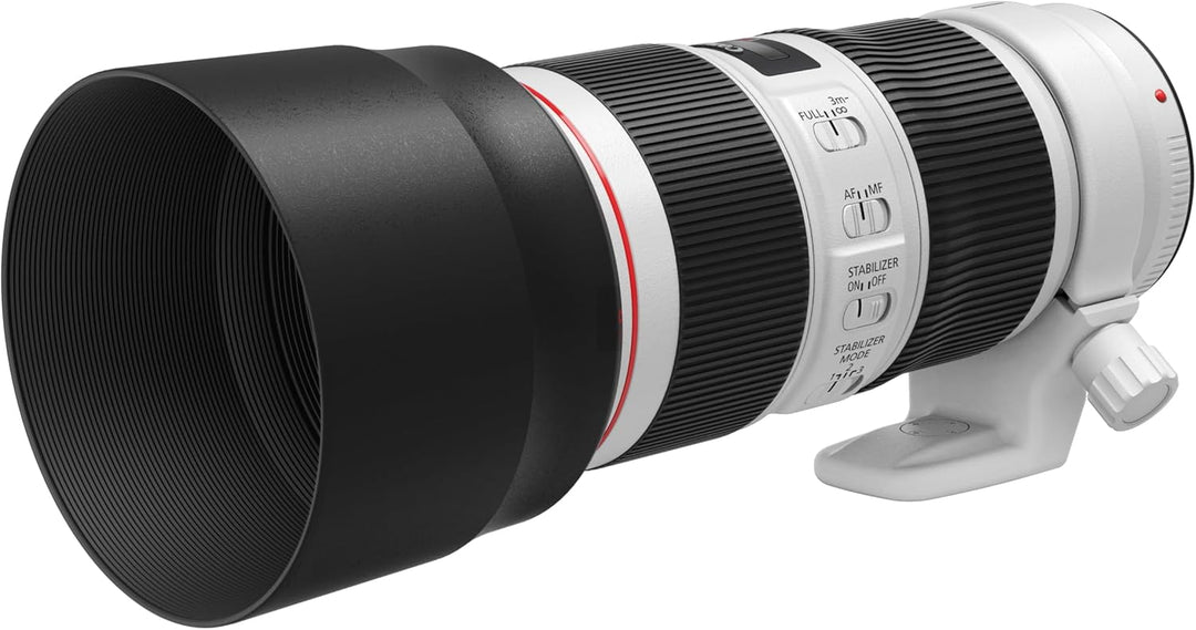 Canon EF 70-200mm F4L IS II USM Objektiv (72mm Filtergewinde) schwarz Single, Single