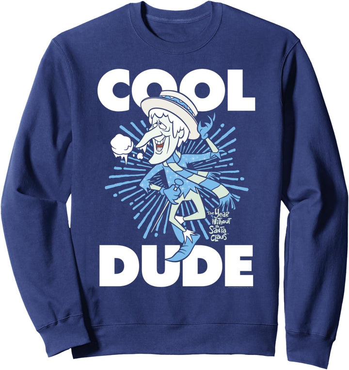 The Year Without a Santa Claus Cool Dude Weihnachtsmann Sweatshirt