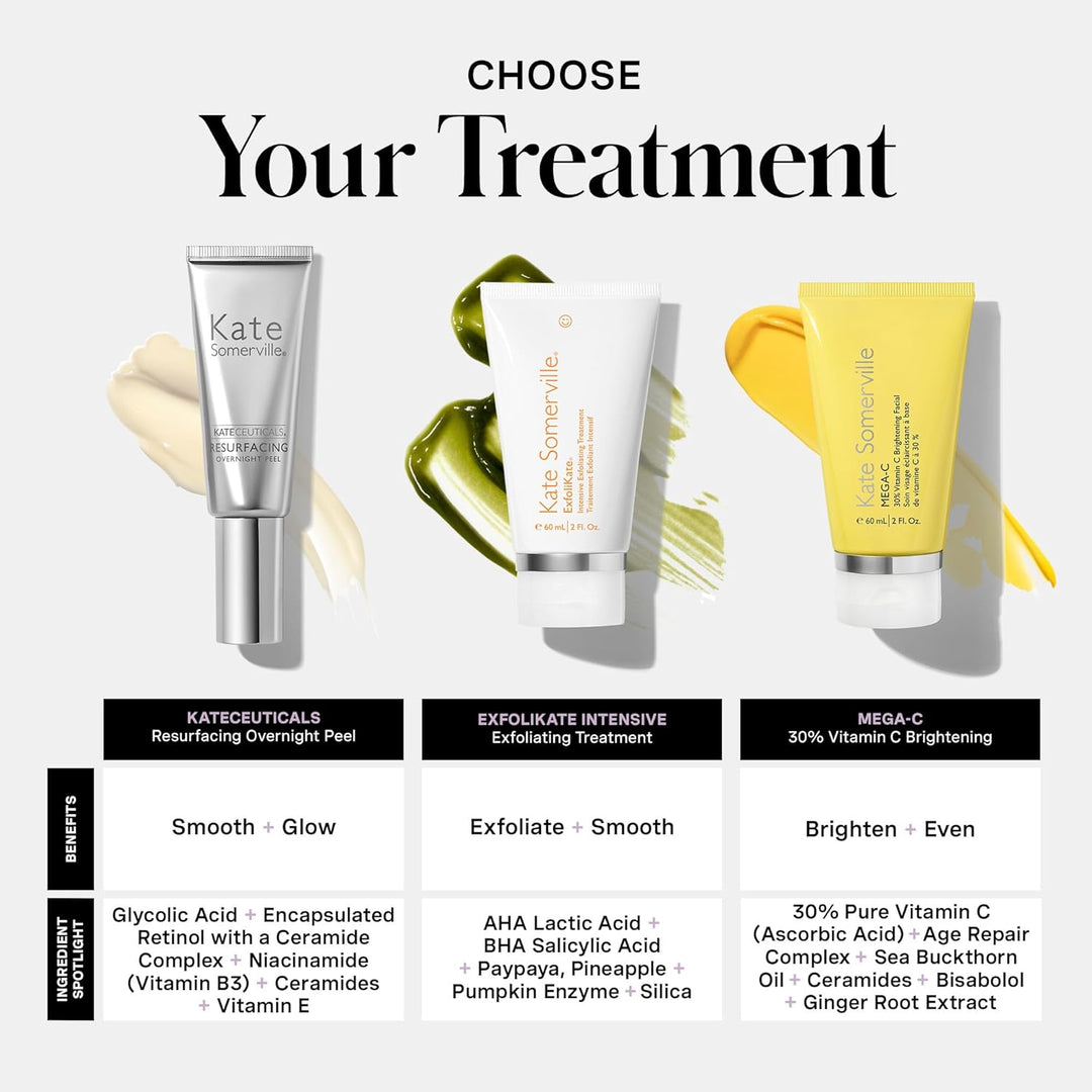 Kate Somerville KateCeuticals Resurfacing Overnight Peel | Klinikqualität Gesichtspeeling | leistung