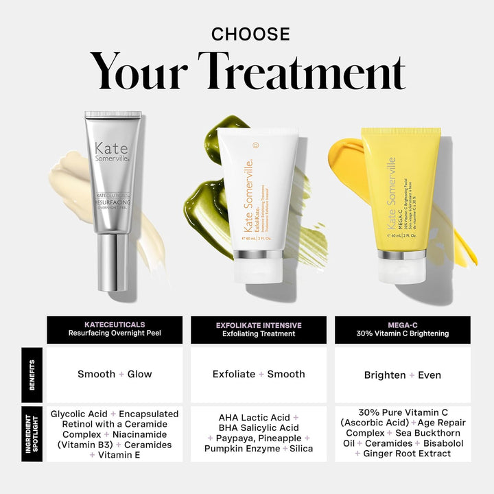 Kate Somerville KateCeuticals Resurfacing Overnight Peel | Klinikqualität Gesichtspeeling | leistung