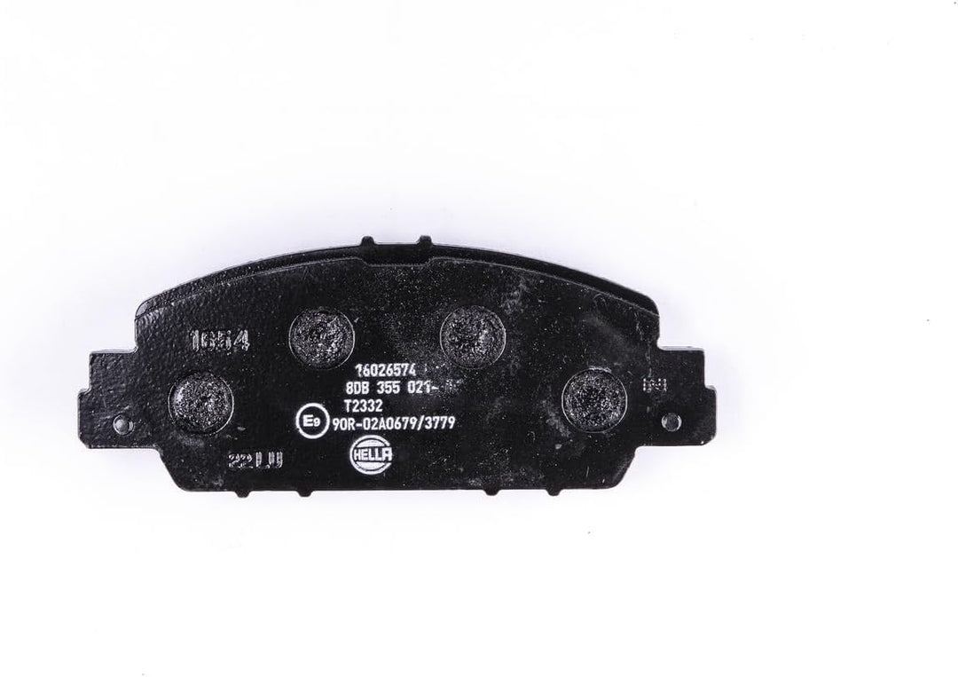 HELLA PAGID 8DB 355 021-471 Bremsbelagsatz - T2332 - Dicke/Stärke: 16.4mm - Bremssystem: Akebono - m