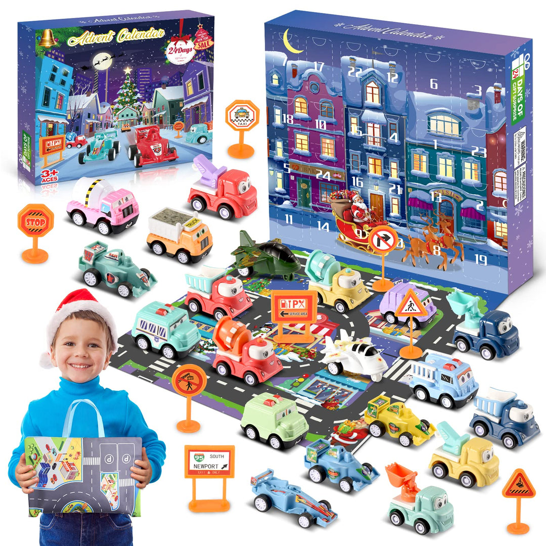 Stifitoh Adventskalender 2023 Spielzeug ab 2 3 4 5 6 Jahre, Adventskalender Kinder Spielzeug ab 2 -6