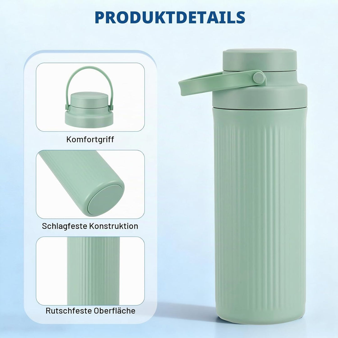 Tragbarer Muttermilchkühler für draussen (600ml), 24H Frische durch 360°-langzeitige Gesamtkühlung,