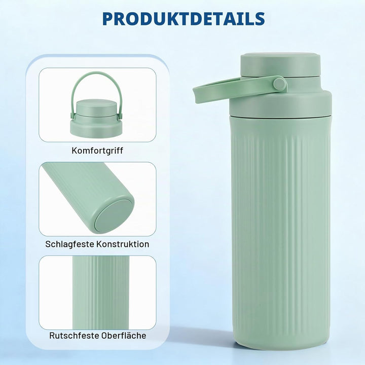 Tragbarer Muttermilchkühler für draussen (600ml), 24H Frische durch 360°-langzeitige Gesamtkühlung,