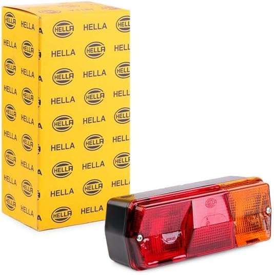 HELLA - Heckleuchte - Halogen - für u.a. Mercedes-Benz T1 Platform/Chassis (602) - ECE/CCC - rechts