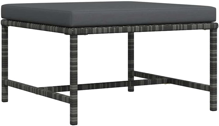 vidaXL Modular Fusshocker mit Kissen Sitzhocker Fussstütze Fussbank Gartenhocker Beistelltisch Couch