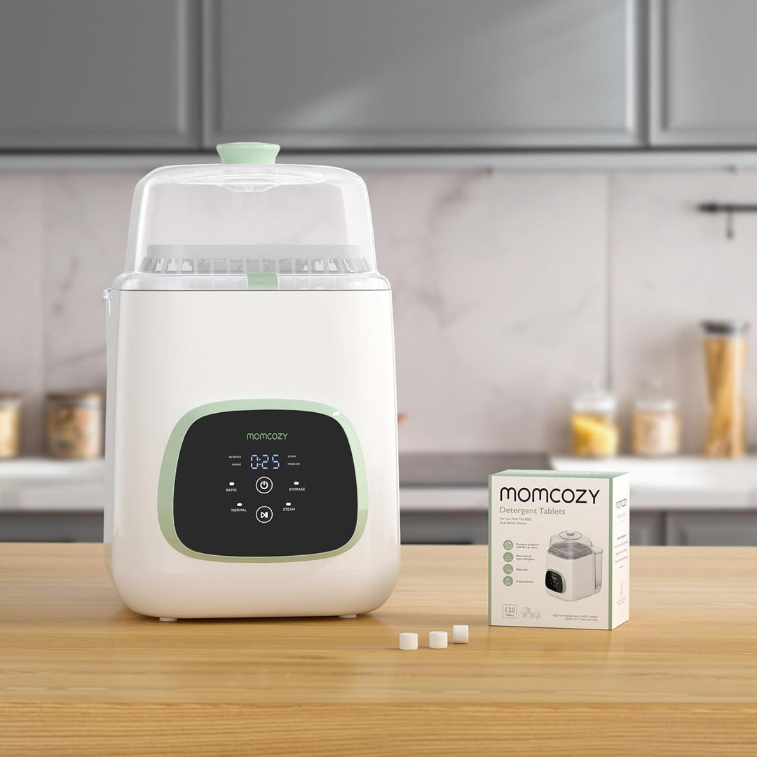 Momcozy Offizieller Flaschenreiniger-Waschblock, parfümfrei und babysicher, passend für Momcozy Flas