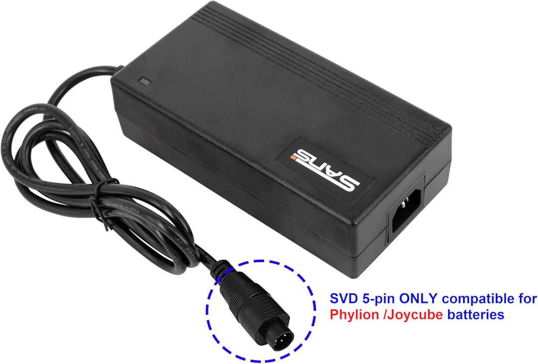 PowerSmart® 2A Ladegerät für Phylion 48V Akkus Fischer (Jahre 2015-2016) 1504, 1606, 1607, 1608, 160