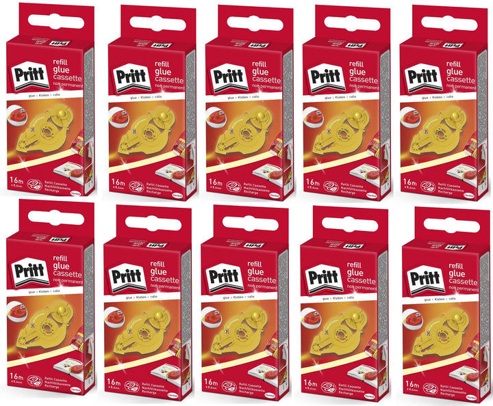 Pritt Kleberoller Nachfüllkassette, non-permanent, für wiederablösbare Verklebungen, Bandlänge: 16 m