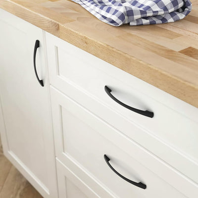 FURNIWARE 10 Stück Griffe, 160mm Lochabstand Möbelgriffe Schrankgriffe Küchengriffe Griffe Möbel Sch