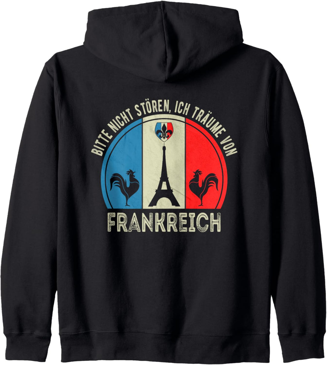 Bitte nicht stören ich träume von Frankreich Paris Souvenir Kapuzenjacke