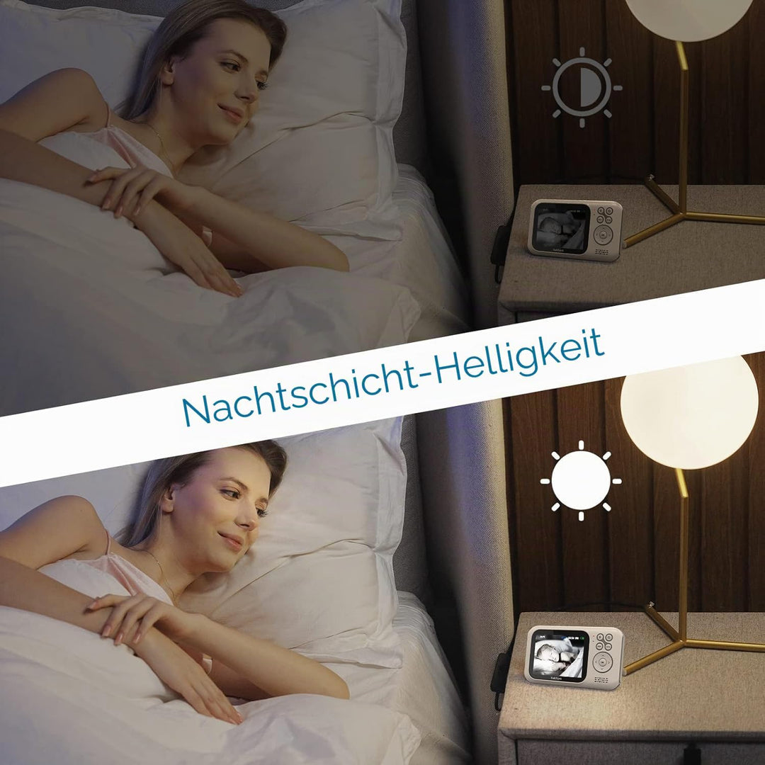 Babyphone mit Kamera, TakTark Babyfon mit Kamera 3.2&